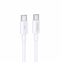 USB kabelis Remax RC-C021 USB-C uz USB-C 30W 1.0m, balts