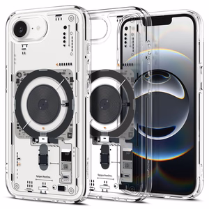 Spigen Ultra Hybrid Magnētiskais viedtālruņa apvalks iPhone 16e Neo One - caurspīdīgs