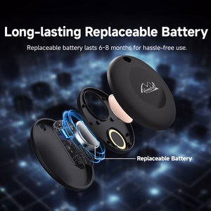 Lifemate LifeTag HD-P16-3 GPS un Bluetooth izsekotājs Android ierīcēm, melns