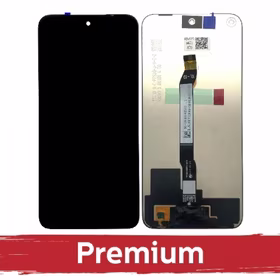 LCD ekrāns saderīgs ar Xiaomi Redmi 15 5G melns OEM