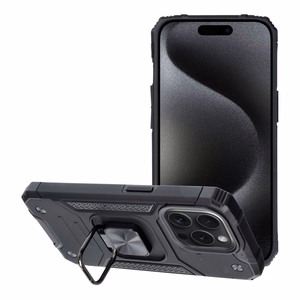 NITRO viedtālruņa apvalks IPHONE 15 Pro melns
