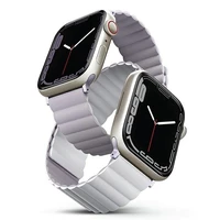 Uniq Revix siksniņa Apple Watch 1/2/3/4/5/6/7/8/SE/SE2/Ultra 42/44/45/49mm - ceriņu-balts