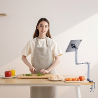 Wozinsky WTY0YS1 magnētiskais turētājs, 360° rotējošs, ciets, tālrunim un planšetdatoram - pelēks