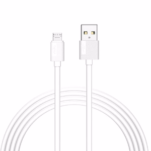 Kabelis T-PHOX Nets Micro USB, balts, 3A, PVC, 1,2M