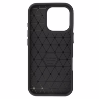 Tel Protect Carbon Elite maciņš iPhone 16 Pro melns