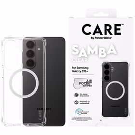CARE by PanzerGlass Samba Transparent Qi Case for Samsung Galaxy S26+ - Transparent