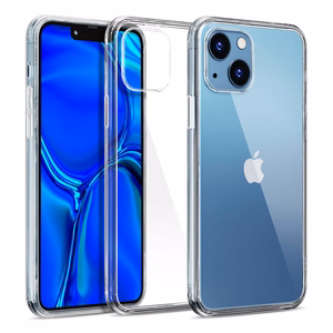 Viedtālruņa apvalks (m) iPhone 13 silikona no 3MK Clear Case sērijas - caurspīdīgs (m)