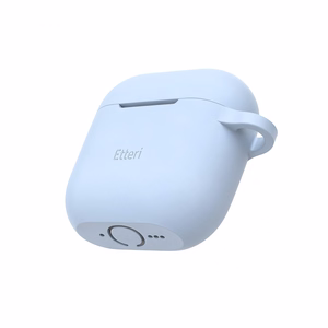 Etteri silikona maciņš AirPods 4 gaiši zils