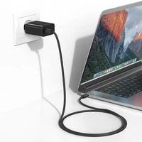 Blavec sienas lādētājs BC-8 GaN4 - Type C - PD QC 65W 3A (TCBC8G4-CB653A) melns