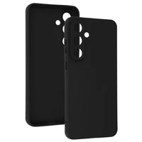 Aizmugures maciņš MATT Samsung Galaxy S25 FE melns