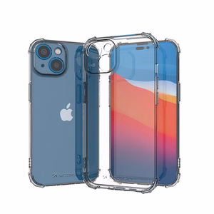 Wozinsky Anti Shock viedtālruņa apvalks iPhone 14 Plus caurspīdīgs caurspīdīgs apvalks