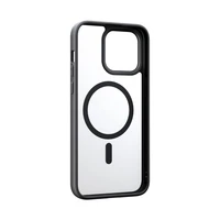 Etteri matēts magnētiskais viedtālruņa apvalks iPhone 12 / 12 Pro 6,1" melns