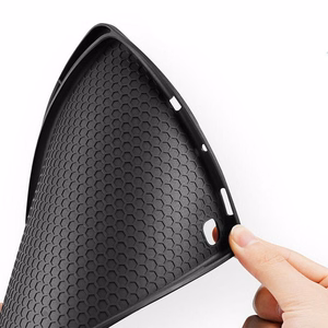 DUX DUCIS apvalks DOMO salokāms ar zīmuļa turētāju SAMSUNG Tab S6 Lite (P610/P613/P615/P619) melns