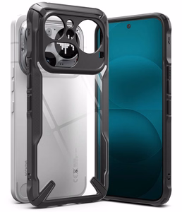 Ringke Fusion X maciņš priekš Nothing Phone 4A Pro - caurspīdīgs un melns
