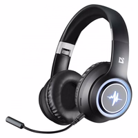 HEADPHONES DEFENDER BLUETOOTH FREEMOTION B571 melns LED