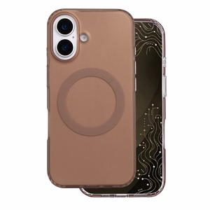 Tecto Shield Mistiq Mag vāciņš iPhone 16 6,1", brūns
