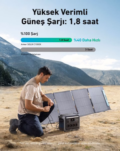 Anker Solix C1000X pārnēsājama elektrostacija 8 1800 W 12.9 kg