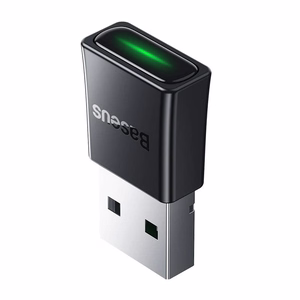BASEUS Bluetooth adapteris USB A BA07 melns