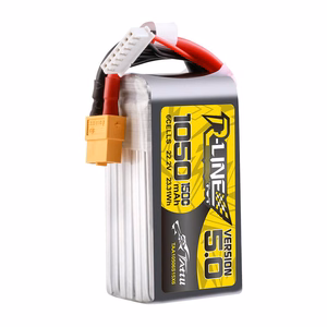 Tattu R-Line 5.0 1050 mAh 22,2 V 6S 150C akumulators ar XT60 savienotāju