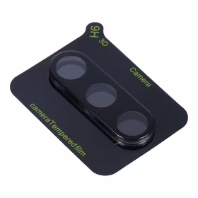 5D pilnas līmes kameras aizsargstikls - Samsung Galaxy A54 / S23 FE melns