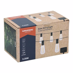 Садовая солнечная LED-гирлянда Grundig, 3,35 м