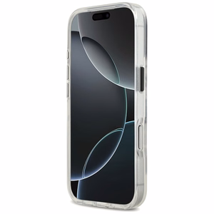 Karl Lagerfeld IML Karl Skice Logotips Magnētiskais viedtālruņa apvalks iPhone 17 Pro - caurspīdīgs