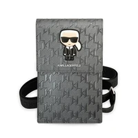 Karl Lagerfeld Ikonik Karl Monogrammas Plāksteru soma - sudraba