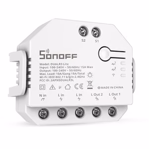 Viedais Wi-Fi slēdzis WiFi Sonoff Dual R3 Lite