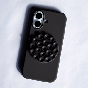 Silicone Stick case for iPhone 15 Pro Max 6,7" black
