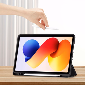 TechProtect SmartCase Pen macins priekš Xiaomi Poco Pad M1 / Redmi Pad 2 Pro 12.1 - Melns