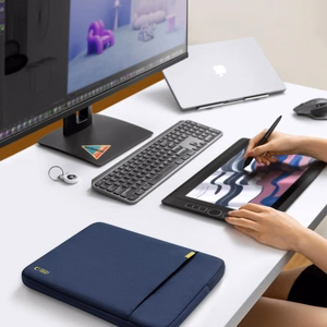 Tech-Protect Defender klēpjdatora soma 15-16 - tumši zila