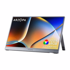 Pārnēsājams monitors ARZOPA Z1C 16.1" (pelēks)