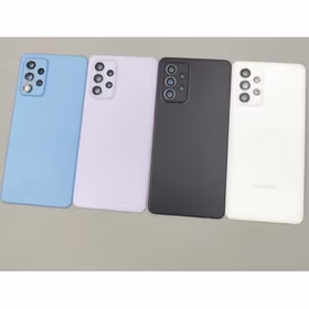 Aizmugurējais vāciņš Saderīgs ar Samsung A525 A52 / Awesome Balts / (ar camera lens) HQ