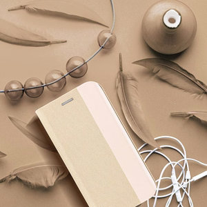 SENSITIVE grāmatiņas maciņš XIAOMI Redmi Note 15 PRO PLUS 5G zeltains