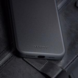 3mk Hardy Apple Silky Leather MagCase ādas magnētiskais apvalks Apple iPhone 15 Plus viedtālrunim - melns