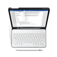 Tech-Protect SC Pen + Keyboard viedtālruņa apvalks ar klaviatūru iPad Air 10.9" 2020-2022 / 11" 2024 - melns