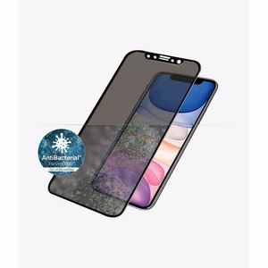 PanzerGlass E2E Super+ privātuma aizsargstikls iPhone XR / 11 - ar melnu rāmi