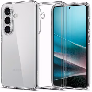 SPIGEN futrālis ULTRA HYBRID priekš SAMSUNG S26 crystal clear