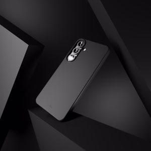 Puro Icon silikona viedtālruņa apvalks Samsung Galaxy S25 - melns