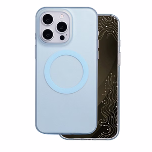 Tecto Shield Mistiq Mag vāciņš iPhone 15 Pro Max 6,7", zils