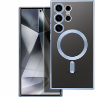 ELECTRO MAG COVER magnētiskais viedtālruņa apvalks, savietojams ar MagSafe, paredzēts SAMSUNG S24 Ultra, zils