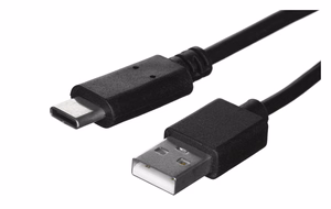 Lanberg CA-USBO-20CU-0018-BK USB kabelis 1,8 m USB 2.0 USB A USB C melns