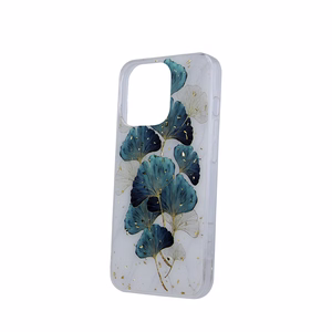 Zelta Glam viedtālruņa apvalks Samsung Galaxy S21 lapas