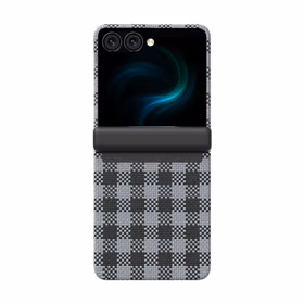 Benks Magnētiskais Armor Vichy Spin Kevlar Viedtālruņa apvalks 1000D (BK48) Samsung Galaxy Z Flip 7 melns