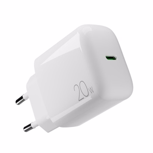 Puro PROLITE 20W USB-C sienas lādētājs - balts