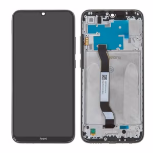 LCD Display Compatible With Xiaomi Redmi Note 8 (Note 8 2021) with Frame / Blue / HQ