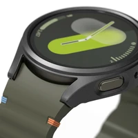 Ringke Slim un rūdītā stikla apvalks + stikla komplekts Samsung Galaxy Watch 7 44mm - melns