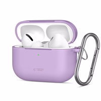 Tech-Protect silikona vāciņš ar āķi AirPods Pro - Violets