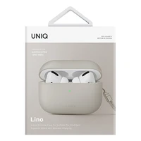 Uniq Lino viedtālruņa apvalks AirPods Pro 2 - bēšs