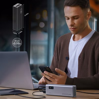 Cuktech P+Series No. 15 portatīvais lādētājs 150W 20000mAh pelēks